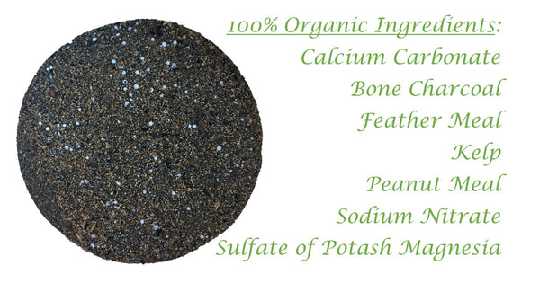 Earth Friendly All Purpose Organic Fertilizer Ingredients