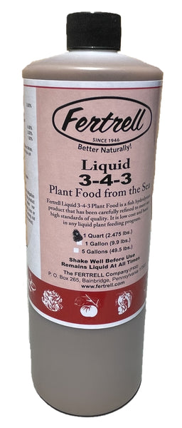 Fertrell Liquid 3-4-3 Organic Fertilizer