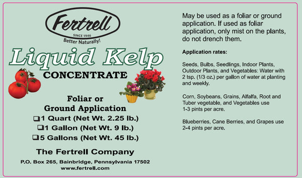 Liquid Kelp Concentrate