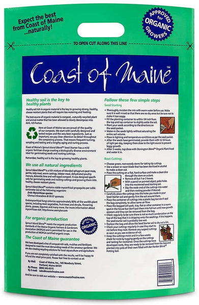 Coast of Maine Sprout Island Organic Seed Starter