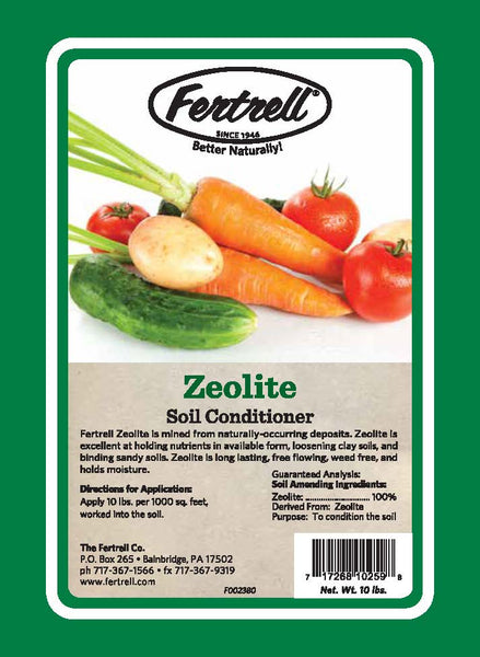 Zeolite soil conditioner