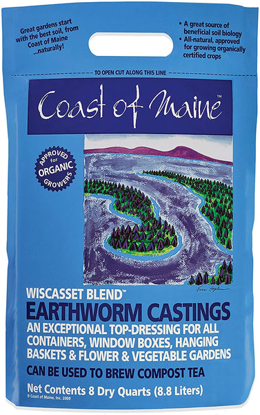 Coast of Maine Wiscasset Blend Organic Earthworm Castings