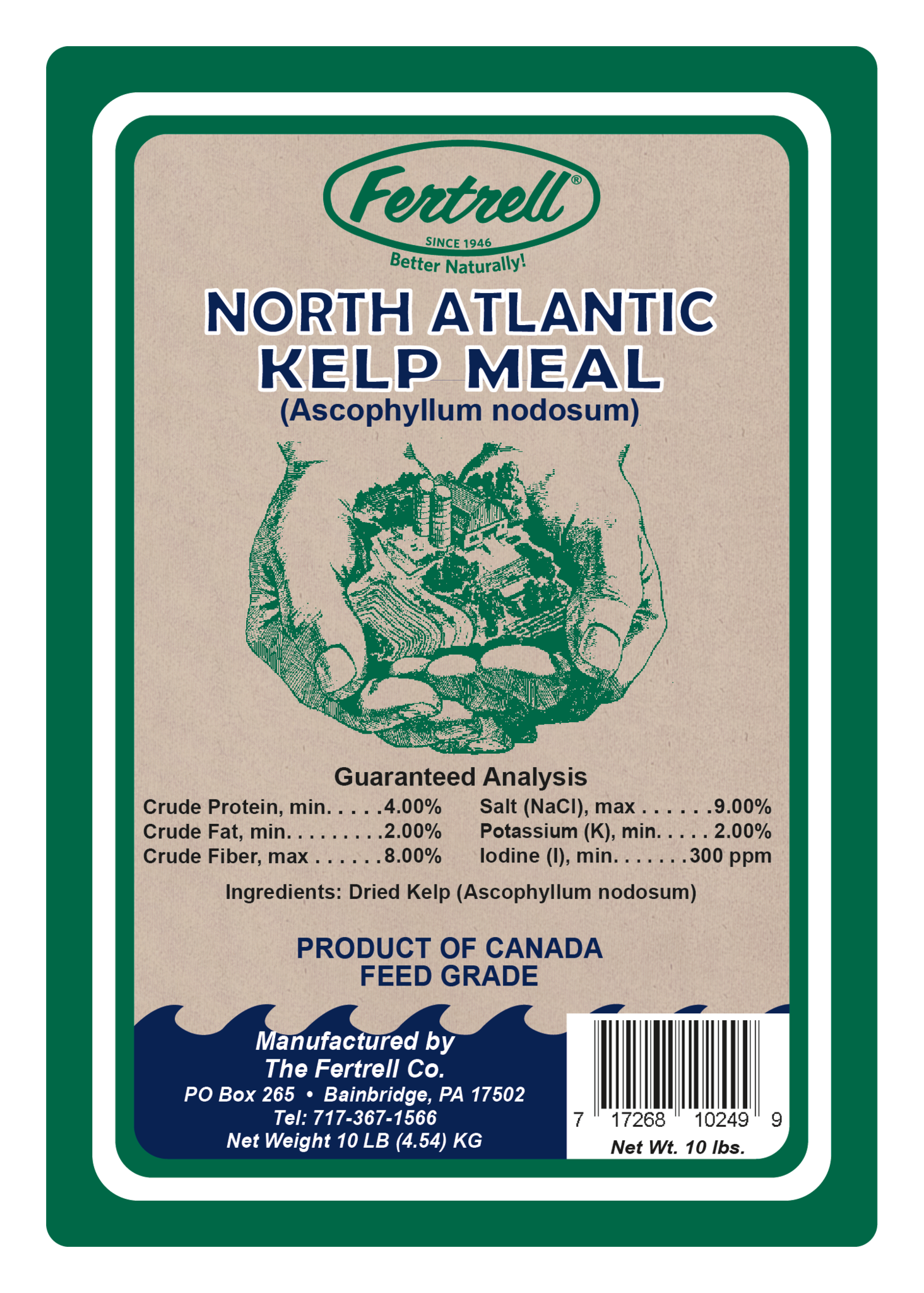 kelp fertilizer nutrients Kelp Meal Organic and Natural Soil Fertilizer and Feed Supplement – Easy Organic
