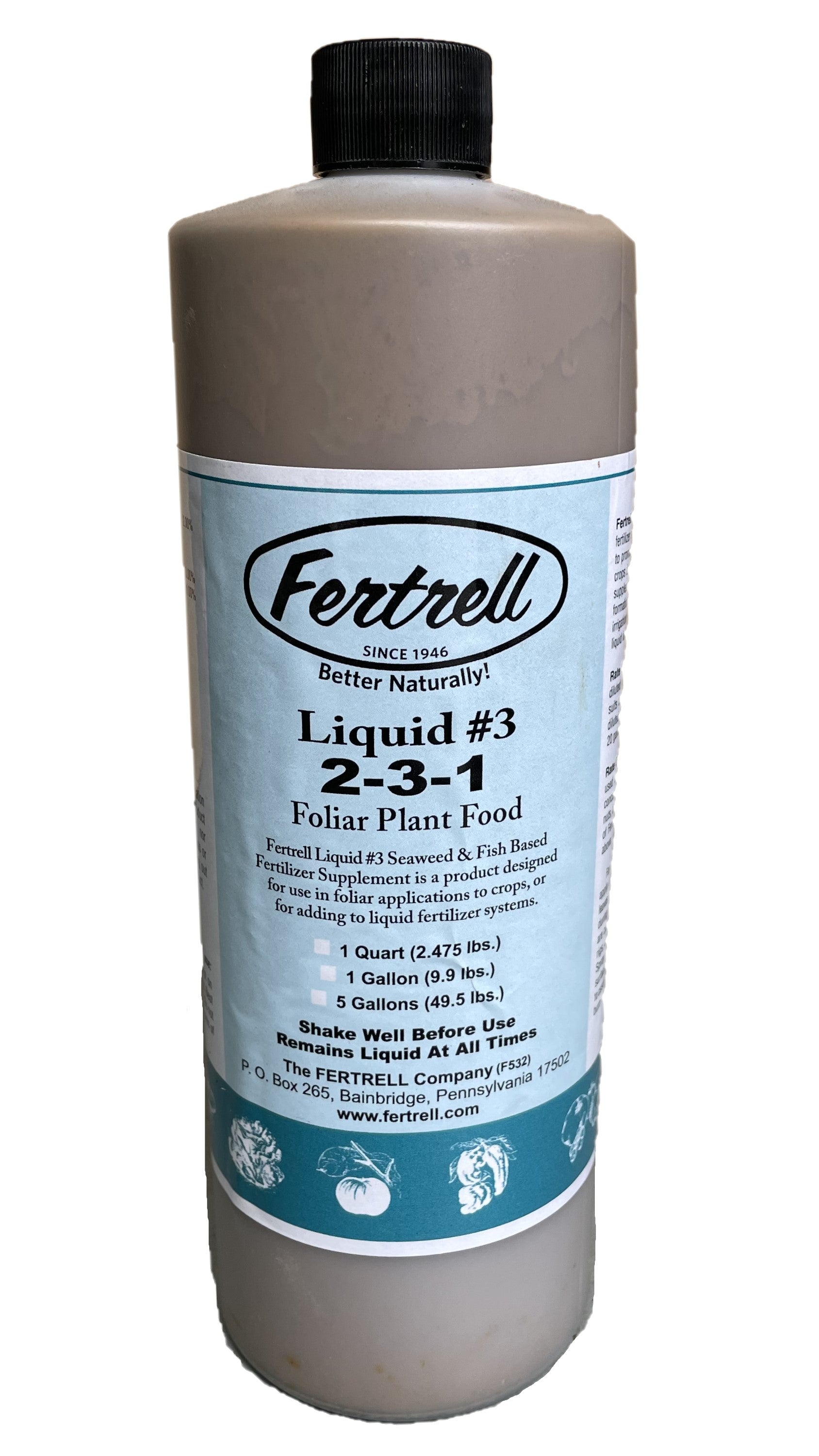 wegener's liquid organic fertilizer Organic and natural kelp seaweed and fish phosphorus liquid fertilizer –  Easy Organic