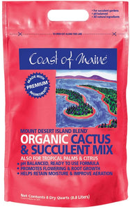 Coast of Maine Mount Desert Organic Cactus & Succulent Mix